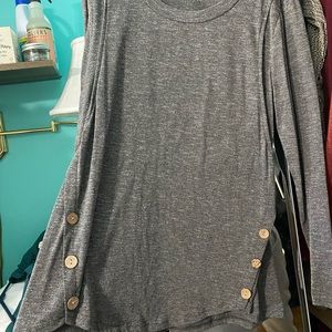 Grey Nursing Sweater